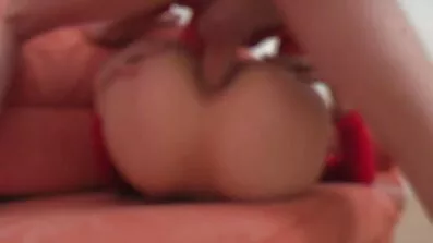 Muskuløs massør fucks blonde Kæmpe pik