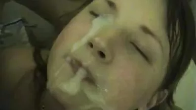 Horny kontor pige krøllede bryster