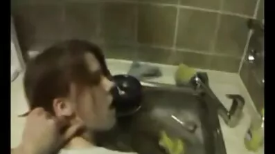 Mænd luskede pige fucked og cumshot